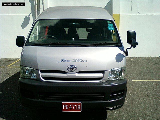 Used Toyota Hiace Buses For Sale In Jamaica