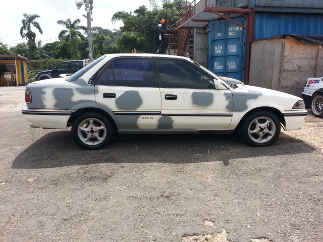 1991 Toyota corolla for sale in Manchester, Jamaica | AutoAdsJa.com