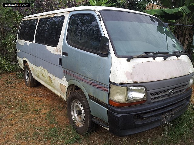 2000 Toyota Hiace For Sale In Trelawny Jamaica